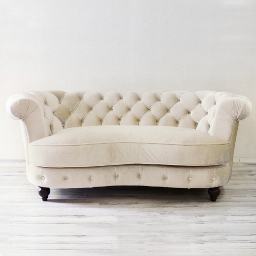 Classic Feve 2P Sofa (アイボリー)☆在庫わずか☆ - インテリアショップkino